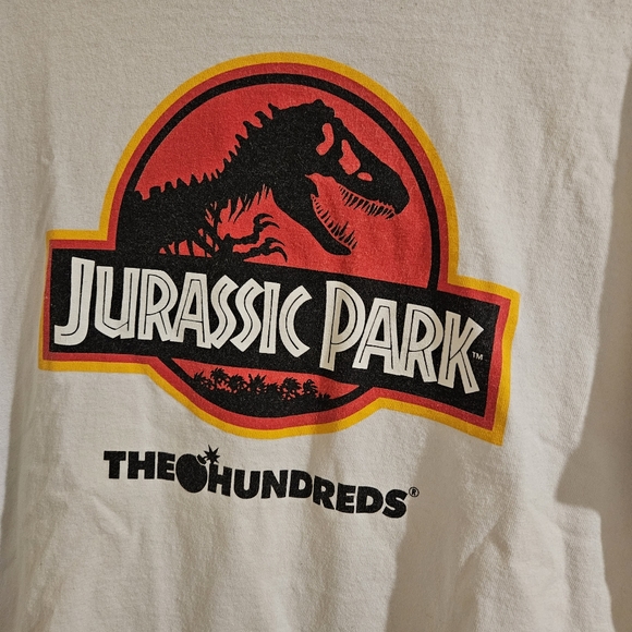 Men's The Hundreds x Jurassic Park shirt. Size Medium - Picture 2 of 4